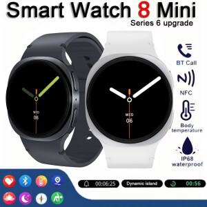 2026년형 NFC 블루투스 통화 스마트워치 8 미니 남녀공용 GPS 모션 트랙 AI 음성 건강 모니터링 AMOLED HD