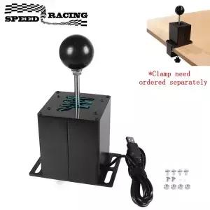 G27 G29 G25 G920 용 PC USB H 기어 시프터 ETS2 Simracing 레이싱 게임용 Thrustmaster T300RS/GT 시프트