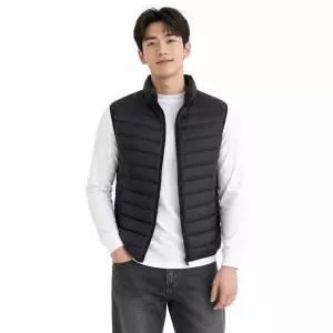 남성 초경량 하이넥 패딩 베스트 조끼 DM-VEP-QKAALZY005