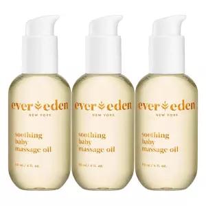 에버덴 베이비 마사지 오일 바디오일 무향 Evereden 118ml 3개