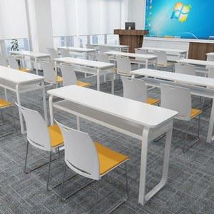 2인용 책상 교습소 테이블 라운드 초등학교책상 스튜디오 데스크 1200x400x750