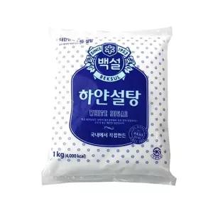 백설 백설 하얀설탕 1kg