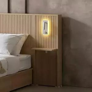 [인테리어가구]HZ1154 호텔식 LED 선반 협탁 360 2colors (S50767662)
