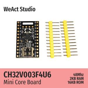 WeAct CH32V003F4U6 RISC-V 저전력 코어 보드 데모