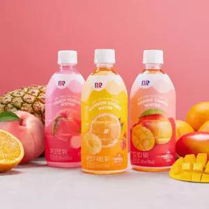 베스킨라빈스 과즙워터 3종 500ml X 12개입 (레인보우샤베트/피치요거트/망고탱고)