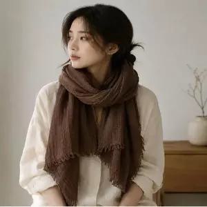 [하프클럽/]10컬러 가을 초겨울 데일리 소프트 머플러 숄 스카프