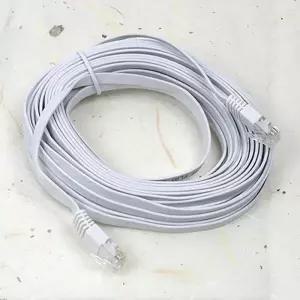Coms 랜케이블(CAT6 Direct 플랫형) 10M 다이렉트 랜선 LAN RJ45LAN 렌케이 렌선 LAN캐이 인터넷