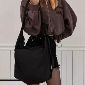 빅사이즈 대용량 데일리 가방 캐주얼 스타 주름 비치