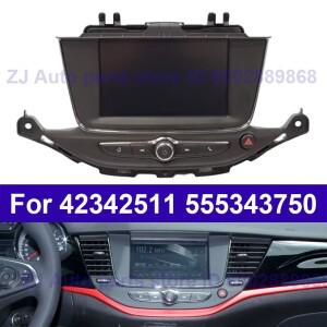 8인치 LCD 디스플레이 화면 (프레임 버튼 포함) 42342511 오펠 아스트라 V K 2015-2019 자동차 DVD GPS 네