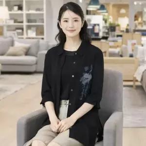 [마르조][1종] 디엣 에디션 롱 블라우스_7CMFB031