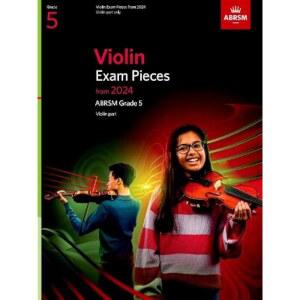 2024년 바이올린 시험 작품, ABRSM 5등급, 파트