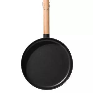 티에스몰 우드 핸들 IH 소테팬 20CM 고기철판 계란프라이팬 손잡이팬