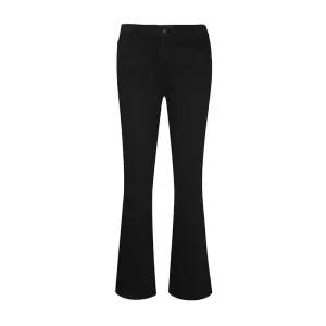 버커루 여성 청바지 부츠컷 블랙 B225DP752P