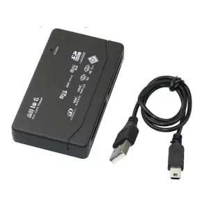 CF카드리더기 올인원 메모리 카드 리더기 USB 외부 SD SDHC 미니 마이크로 M2mMC XD CF 리더기MP3 디지털