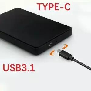 SSD 외장 스토리지 HDD용 2.5인치 SATA USB3.1 인클로저 모바일 하드 드라이브 케이스