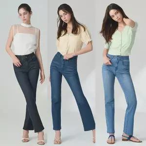뱅뱅 매장 동일 썸머데님 26SS 여성 썸머라이크라 데님 3종