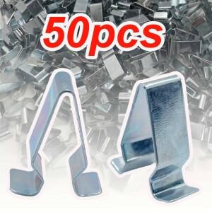 Car Door Strip Lining Metal Fastener V Type Clips for Trunk Tailgate Retainer