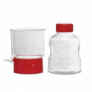 PES 멤브레인 0.22/0.45um 실험실 멸균 진공 여과 장치 세포 배양 수용 병 250/500/1000ml