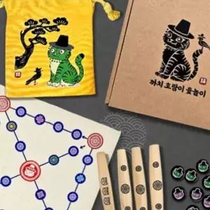 만들기대장 판촉제작-까치호랑이 윷놀이 세트