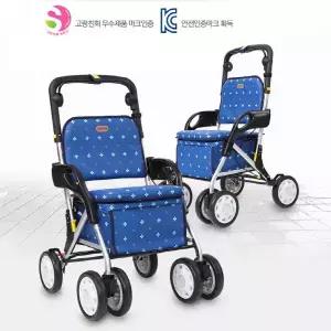 실버백세 실버플라이 보행보조차 노인보행기 DH-508 효도선물 노인차 어르신 보행기