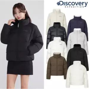 [디스커버리](하남점)DWDJ93056 [25F/W ]정상가299000올리브 글로우 다운 여성숏패딩