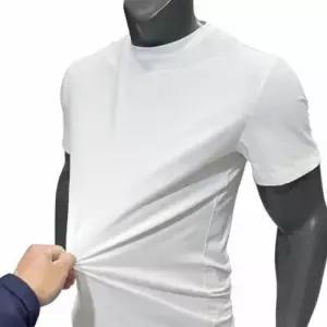 남성 퀵 메쉬 기능성 빅사이즈 스포츠 반팔티 2color