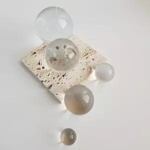 소품 유리 감성 촬영 구슬 장식소품 5cm 6cm 세트 4cm