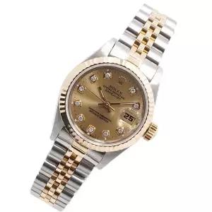 Rolex(롤렉스) 69173 18K골드콤비 10P다이아 데이저스트 26mm 여성 시계aa65662