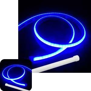 뮤 LED 바 엠비언트라이트 자동차무드등 블루 차량실내등 용품 실리콘 조명 면발광 12V LED바 60cm