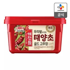 해찬들 100% 우리쌀 태양초 고추장 1.8kg 2개