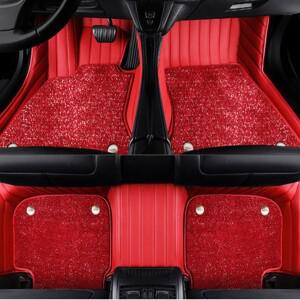 메르세데스 벤츠 E-CLASS W212 W213 W214 E300 자동차 카펫 발 라이너 자동차 액세서리에 대한 더블 레이어