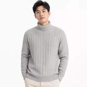 리미드 남성 꽈배기 베이직 캐주얼 니트 ON-KN-QWFNXYNA