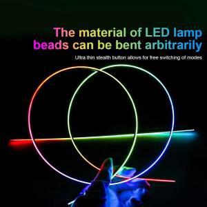 차량용 LED 무드등 USB 64색 아크릴 스트립 110cm 풀컬러 RGB 실내 히든 앱 원격제어 분위기 조명