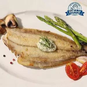 [셀러허브][더큰수산] 국내산 손질 반건조 가자미 4마리(마리당80g-90g) (S50777143)
