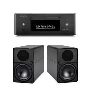 데논 RCD-N12 + 엘락 BS305 네트워크 오디오 앰프 스피커