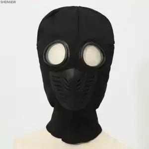 성인 마법사 악마 역할 놀이 소품 할로윈 죽은 마녀의 날 튬 라이딩 따뜻한 니트 모자 파티 무대 마스크