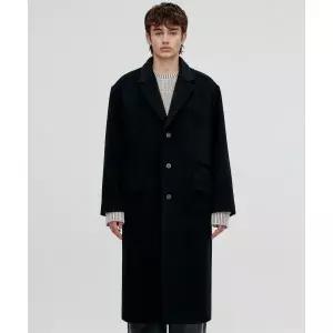 VIVASTUDIO INCISION 온 SINGLE COAT 코트 [BLACK 블랙 블랙]