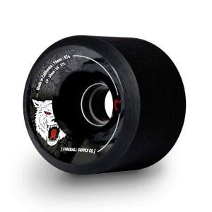 파이어볼 비스트 76mm 롱보드 휠 87a - 다운힐 크루징 및 슬라이딩을 위한 스케이트보드 휠용 미국산 (4종 세트)