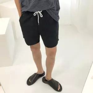 플레이마틴 남성 밴딩 스윔팬츠 4부 수영반바지 숏츠 4컬러