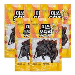 해맑은푸드 바로먹는 미쓰오다리 100g x 5개 오징어다리 안주