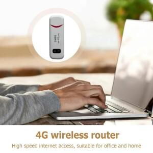 4G LTE 무선 USB 동글 모바일 광대역 150Mbps 모뎀 스틱 Sim 카드 라우터 홈 오피스 WiFi 어댑터