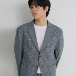 빈폴 멘 시어서커 패턴 셋업 재킷네이비 BC6311C54R