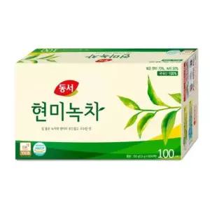 식수용 티백 동서 현미녹차 1.5gx100T 동서식품 구수한 현미차