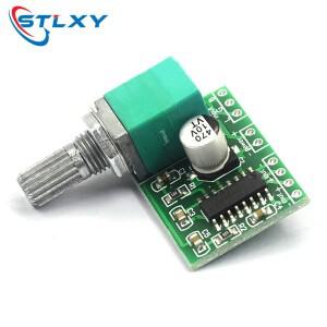 PAM8403 5V 전원 오디오 증폭기 보드 2 채널 3W 볼륨 제어/USB