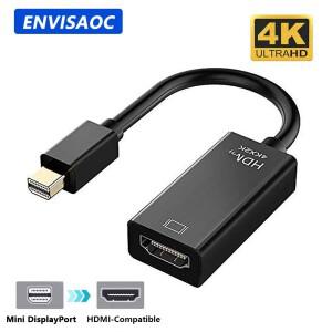 Mini DP Thunderbolt-HDMI 호환 어댑터 Connecto Converter 4K 2K 1080P MacBook 표면 노트북 TV 모니터 프