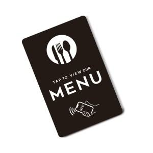 온라인 메뉴용 NFC 표준 PVC 카드 대한 고속 링크