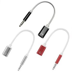 수-C 타입 암 헤드폰 Aux 케이블 변환기  C 타입-3.5mm 잭 이어폰 오디오 어댑터 1 개