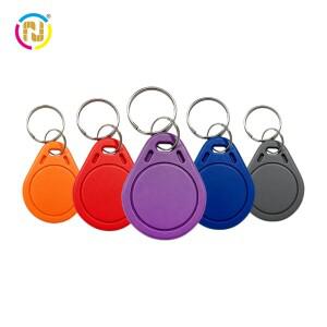 10/20pcs 13.56MHz RFID M1 S50 F08 근접 키포브 링 읽기 전용 스마트 보안 도어 출입 통제 IC 키체인 토큰