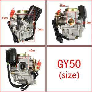 혼다 GY6 용 오토바이 기화기 50cc PD18J 139QMB 18mm 스쿠터 MOPED ATV Carb