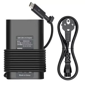 65W 타입 C USB C 노트북 충전기 Dell XPS 13 Latitude 5530 7420 Inspiron 14 16 Chromebook 3100 파워 어
